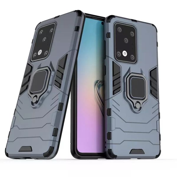 

shockproof armor case for samsung s20ultra s20 plus magnet car holder ring case for s8 s9 s10 note10 note10 pro a10s a40 a51 a71