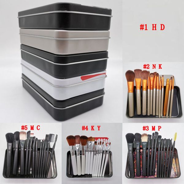 

dropshipping beauty makeup brushes set 12 pcs concealer eyeshadow foundation blush lip gloss makeup brushs professional makeup tools