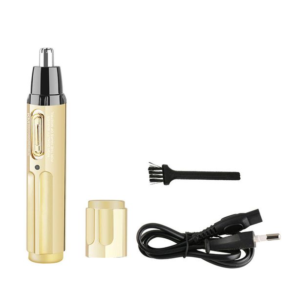 

recortador de pelo de nariz mas potente electric nose trimmer km-6616 portable nose ear hair trimmer rechargeable