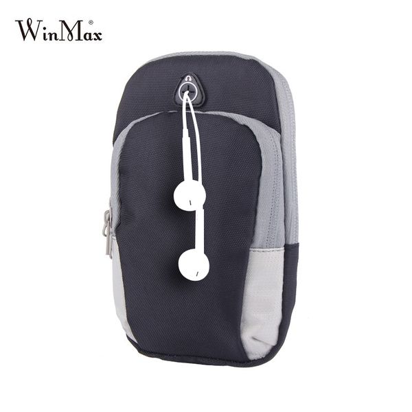 

sports running bag jogging gym armband arm band holder bags for mobile phones less 6 inch keys pack with headset hole