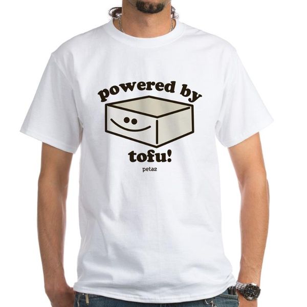 

питание от tofu light t-shirt peta, White;black