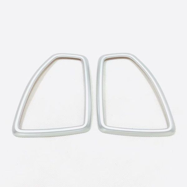 

2pcs abs interior car accessories front door air vent outlet stickers cover trim for hyundai tucson 2019
