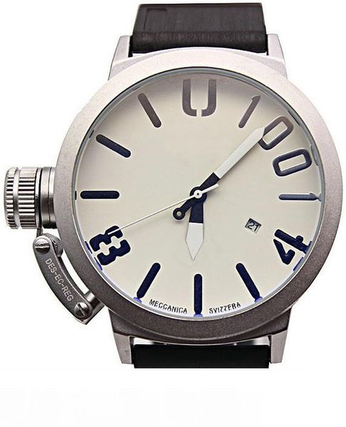 

luxury mens watch stainless steel automatic movement chronograph more color men's watches mechanical male wristwatch, Slivery;brown