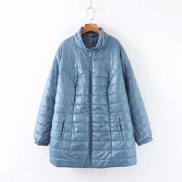 

women winter thick warm loose solid down jackets famale 2019 fashion street outwear casual coat parka vogue, Black