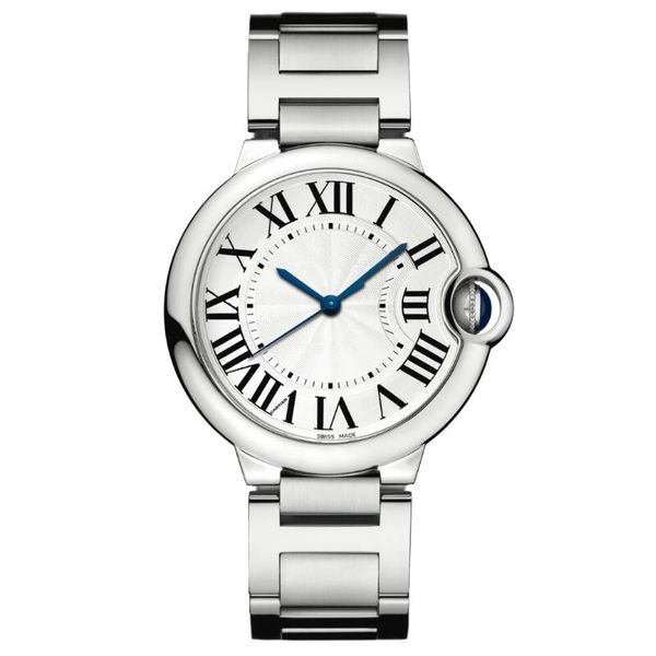 

2019 nice good new clock luxury silver fashion watch мужчины нержавеющая сталь женщины наручные часы унисекс часы любители часы whosale drop, Slivery;brown