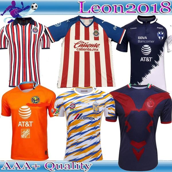 

size s-xxl 2019 2020 chivas de guadalajara soccer jersey 19 20 chivas america tijuana third uanl tigres football jerseys shirt, Black;yellow