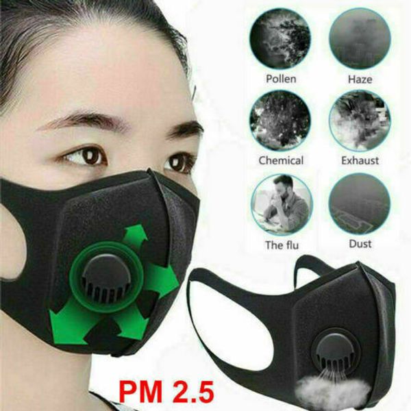 

reusable breathing valve masks n95 pm2.5 face mask household protective products anti-dust protection masks cca11970