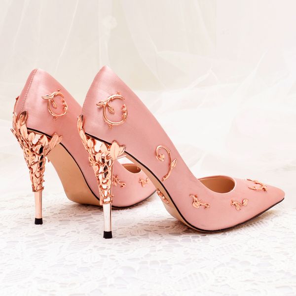

Real Show 2019 Luxury Wedding Shoes Women Designer Sandals Women Pumps New Fashion Ladies Party Shoes
