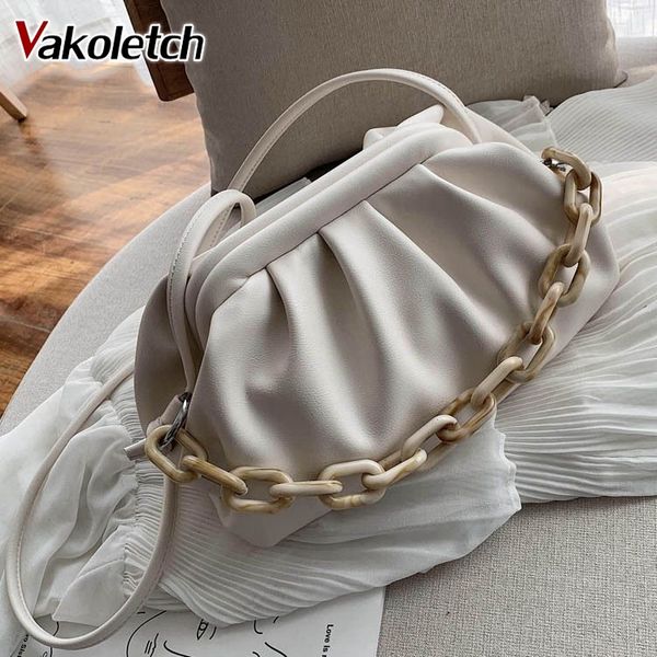 

candy color pu leather shoulder messenger bags for women 2020 small crossbody bag travel chain handbags and purses kl843