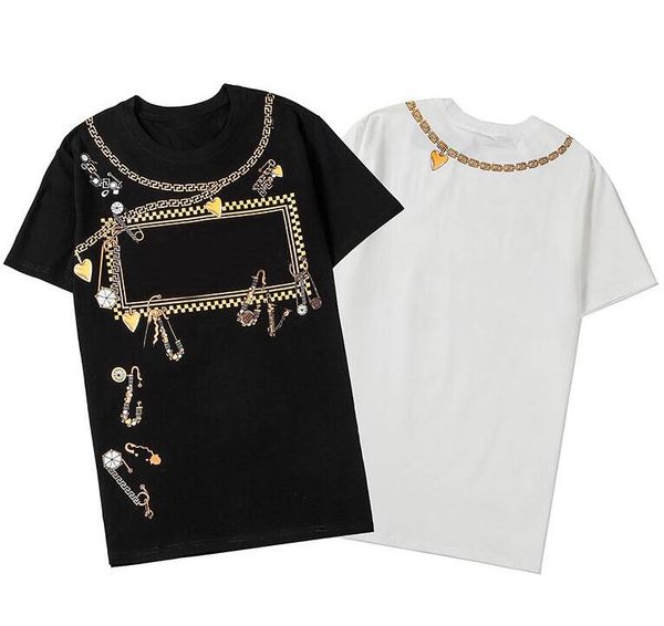 

summer hot brand tshirt для mens конструктора футболка вышивки письма печати 2020 повседневных пуловеры женщин тенниски топы одежды, White;black