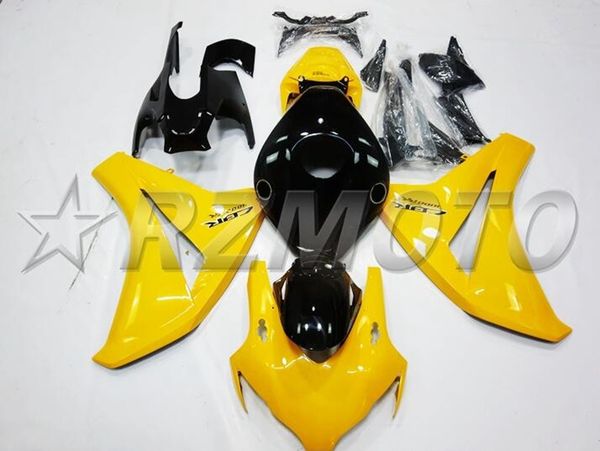 

new abs motorcycle full fairings kit fit for honda cbr1000rr 2008 2009 2010 2011 08 09 10 11 cbr1000 1000rr fairing set yellow