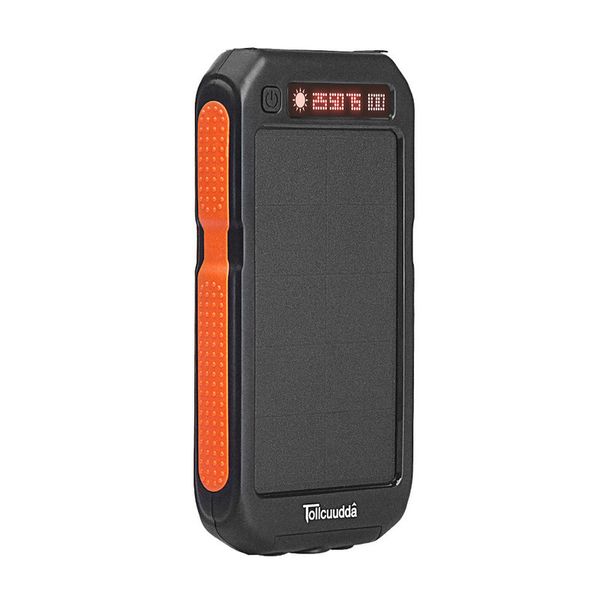 

xiaomi brand solar power bank 30000mah waterproof cargador de portatil powerbank external battery charger for xiaomi iphone