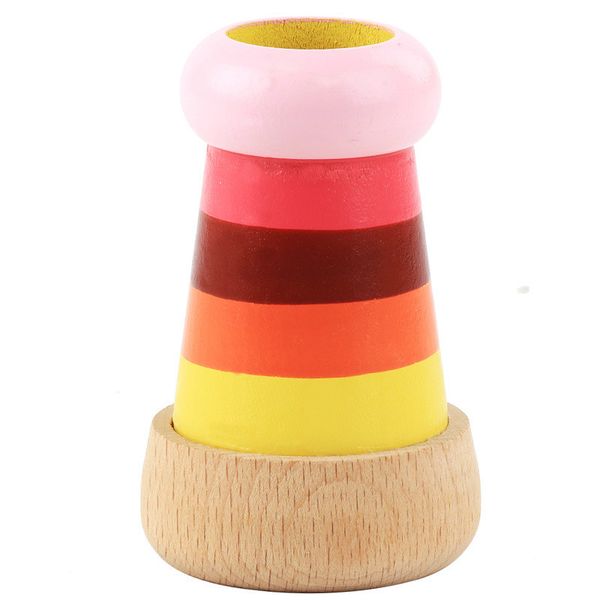 

wooden magic bee-eye multi-prism effect kaleidoscope children grasp educational early education toys