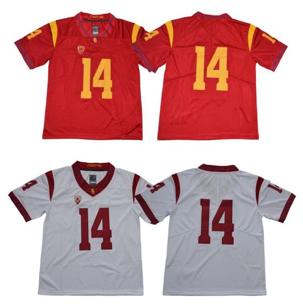 

NCAA College USC Football 14 Ykili Ross Jersey Home Away size S-3XL