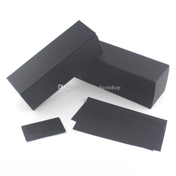 

rectangular folding mirror box luxury leather case brand box case for sunglasses eyeglasses protective eyewear accessories ship