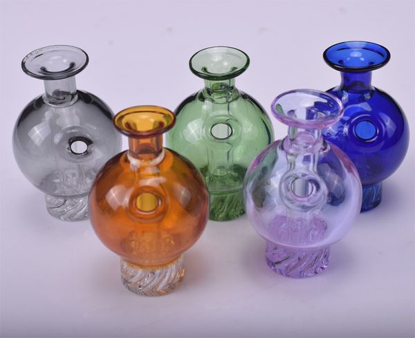 Quarz-Spin-Vergaserkappe, Außendurchmesser 28 mm, mit Loch, passend für 25 mm Quarz-Banger-Nägel, Glas-Wasserpfeifen, Dabber-Glasbongs, Dab-Ölplattformen