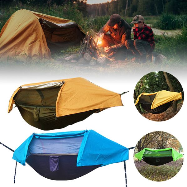 

sunshade waterproof mosquito net hammock nylon outdoor hiking camping tent do2