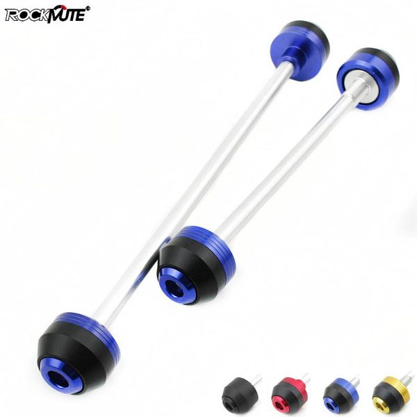 

motorcycle axle fork wheel slider crash protector for gsr750 2011-2014 / gsx-s750 2015-2019 front rear falling pad