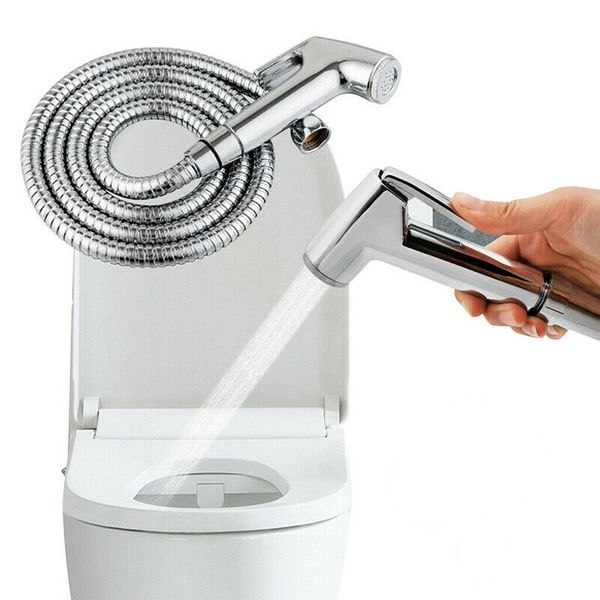 

toilet bathroom hand held handheld sprayer shower bidet spray hose holder kits, sprayer kit spray attachment with hose