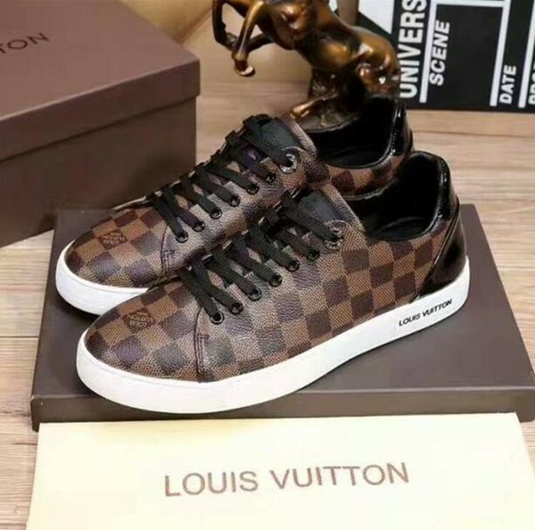 

comfort casual shoes sport sneaker mens casual leather shoes personality mens hiking trail walking trainers shoes, Black