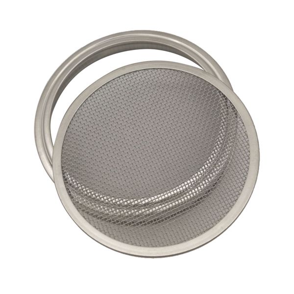 

3.3inch stainless steel seed sprouting lid mesh strainer for bean sprout jar