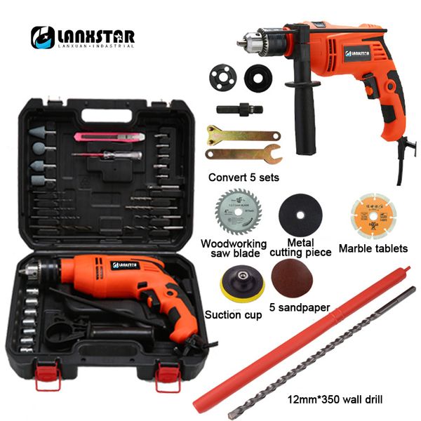 

dual-purpose multifunction 880w impact drill variable speed adjustable industrial impact drill electric hammer tool drills