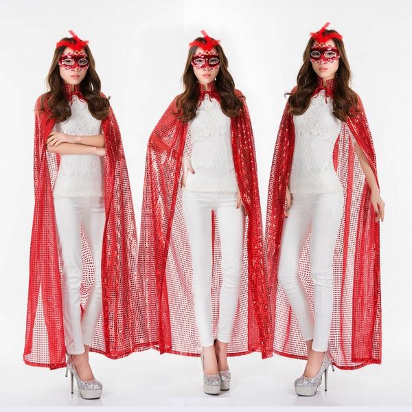 

Fashion Solid Color Drawstring Cape Hooded Long Sleeve Ladies Coats Spring Designer Women Outwear with Sequine