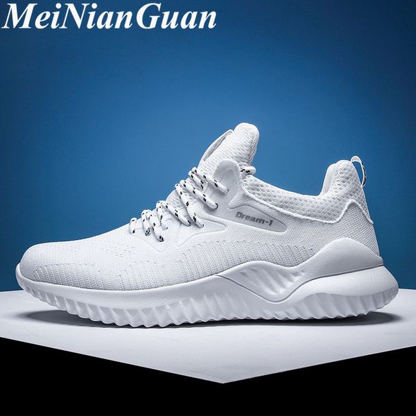 

lace up shoes for men big size sneakers male breathable running shoes man flat walking shoe men's summer sports shoe b2