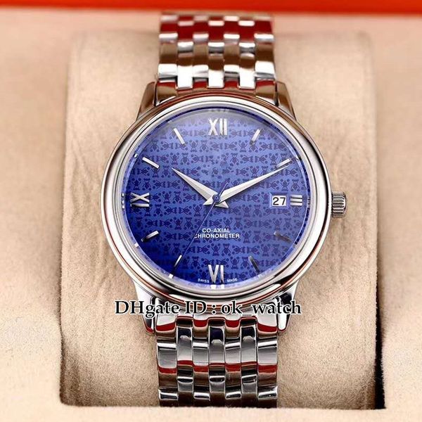 

new 39.5mm 424.10.40.20.03.003 orbis eta2824 movement automatic mens watch teddy bear dial stainless steel hand gents watches, Slivery;brown