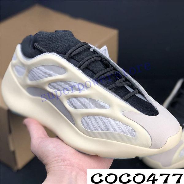 

with stock x mens running shoes kanye west 700 v3 alvah azael glow in the dark men women designer sneakers us 5-11 t1a1
