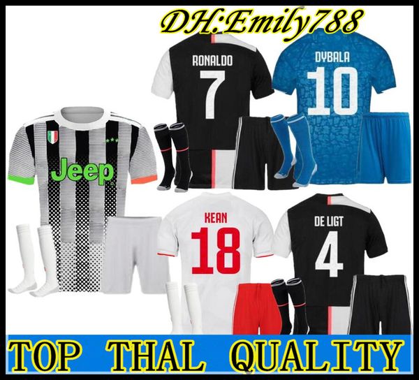 2019 2019 2020 Fourth Ronaldo Palace Juventus Soccer Jersey 19 20 Juve Home De Ligt Dybala Higuain Buffon Futbol Maillot Football Shirt From Emily788