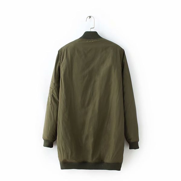 

2018 осень новый шаблон костюм-платье хлопок-мягкий одежда свободные с длинным рукавом пальто зимняя куртка женщин, Black