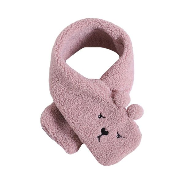

дети дети зима lamb кашемир шарф cute bear вышивка шея грелка шарф 95ab, Blue;gray