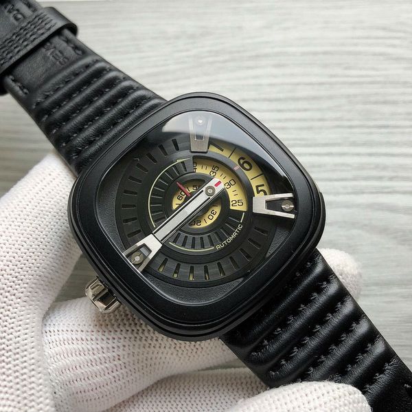 

Wristwatches 47 47mm /01 Automatic Watches For Man Bullrush Really 2023 2 Bands 316 Steel NFC Function Miyota 82S7, Black
