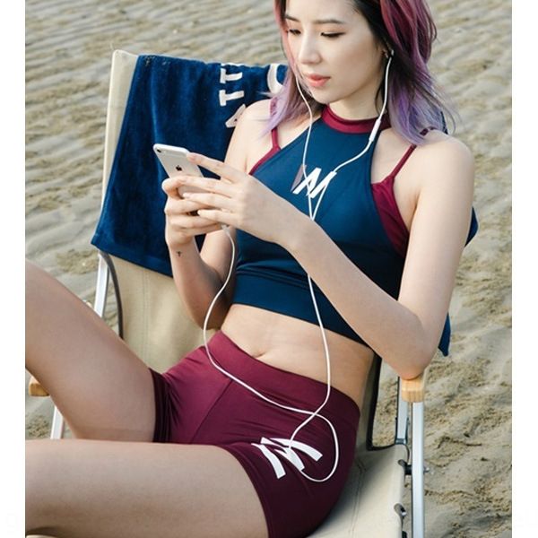 

thailand stitching bra bikini women's small breasts gathering bikini split swimsuit spring swimsuit, White;black