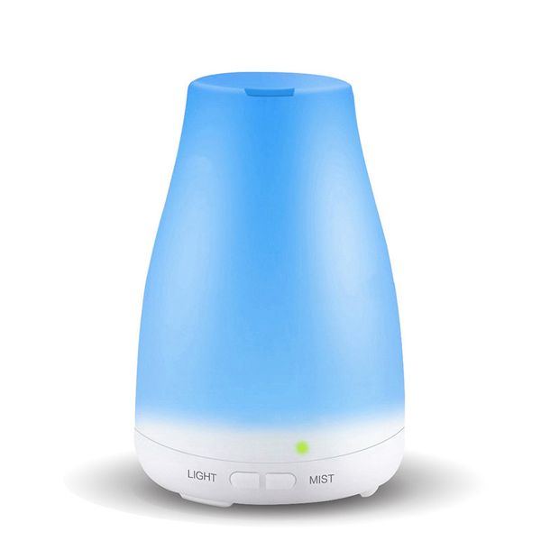 

120ml essential oil diffuser humidifier aroma humidifier 7 color led night light diffuser ultrasonic cool mist fresh air aromatherapy