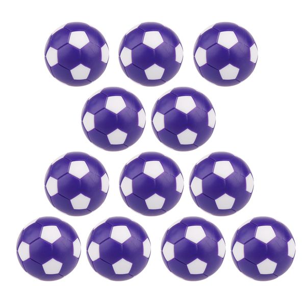 

12 pieces foosball table football plastic footballs balls