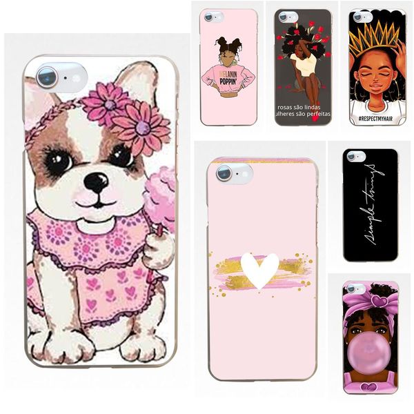 

custom melanin poppin aba for xiaomi redmi mi 4 7a 9t k20 cc9 cc9e note 7 8 9 y3 se pro prime go play soft pattern pink