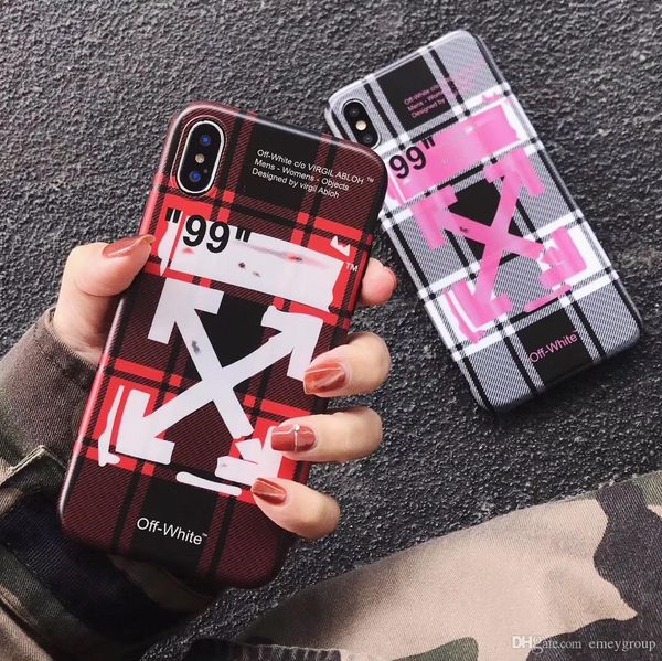 

мода от саржевой полосы чехла для iphone x xr xs max 7 8 6 6s плюс роскошной белой стрелки мягкого кремния ими задняя крышка coque капа