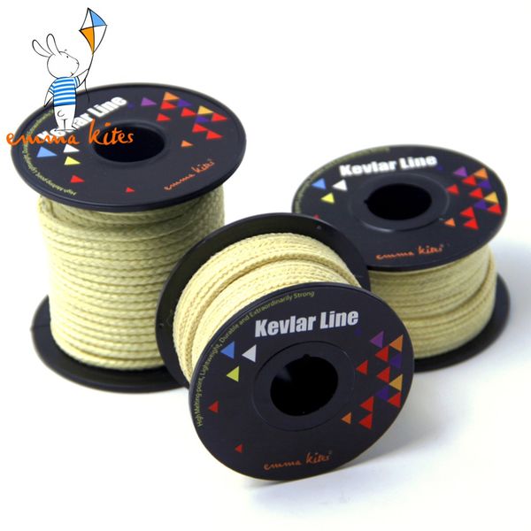 

kites accessories 100-2000lbs braided kevlar kite line string strong multifunctional cord for fishing camping hiking backpacking baby play