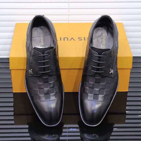 

handmade men oxfords leather shoes pointed toe wedding dress loafers shoes business mens formal vestito elegante uomo rfv, Black