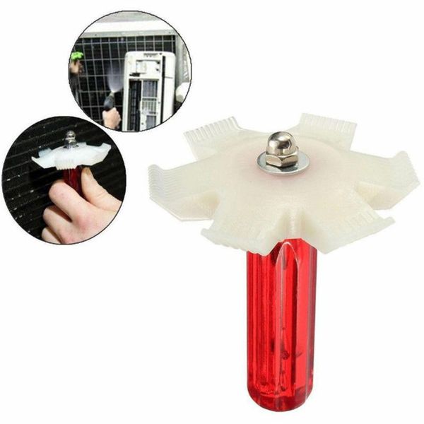 

six-faceted fin comb a/c condenser evaporator straightener rake cleaner