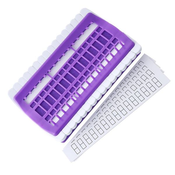 

30 positions stitch needles holder cross stitch row line tool set sewing needles holder embroidery floss thread organizer diy, Black