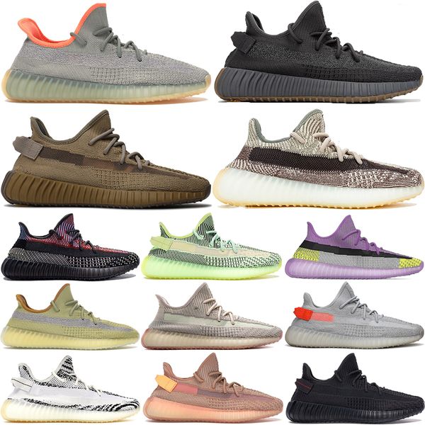 

earth desert sage kanye west 3m black reflective static cinder yechiel clay tail marsh glow bred cream running shoes designer sneakers 36-45