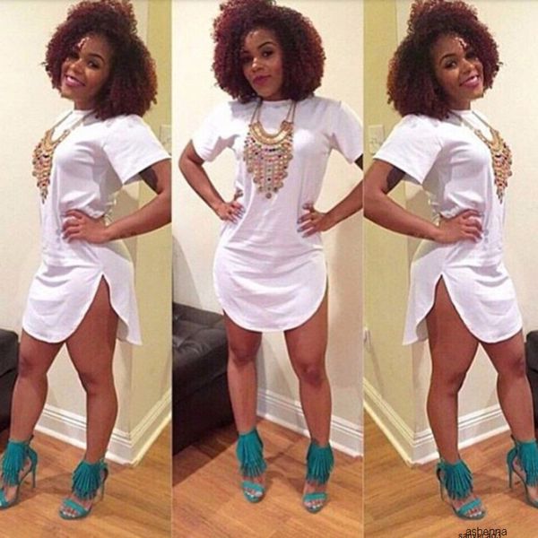 

womens designer fashion dressshort sleeve split irregular nightclub dressjlhhh, Black;gray