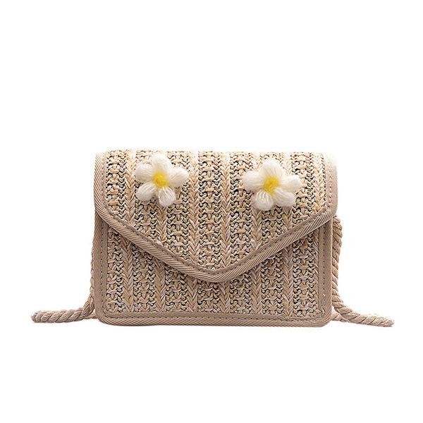 

small bag female 2019 new fashion straw bag shoulder messenger summer wild small square