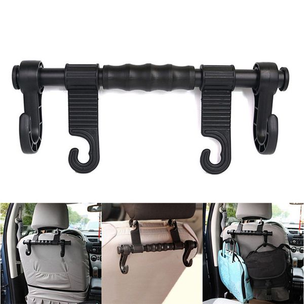

kongyide car seat back storage hook sundries hanger bag holder universal multifunction black dropship mar28
