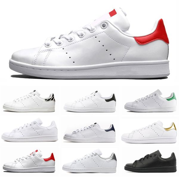 

ale smith flat sneakers men women chaussures triple black white green navy blue oreo stan fashion mens trainer sports shoes 36-45
