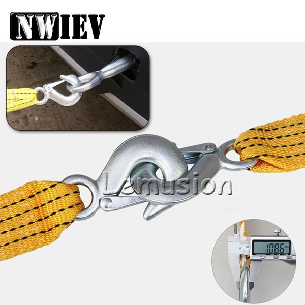 

nwiev car trailer rope 3 tons 3 meters for mazda 6 cx-5 ford focus 2 2 fiesta ranger mondeo 4 mitsubishi lancer asx