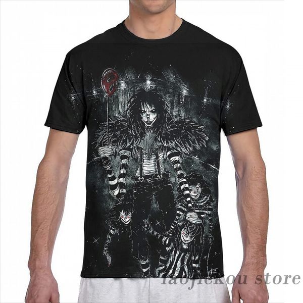 

laughing jack welcome to the show men t-shirt women all over print fashion girl t shirt boy tees short sleeve tshirts, White;black